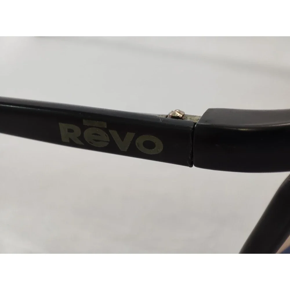 Vintage Revo 1006-001 H2O Sunglasses Polarized Glass Lens Wrap France Black‎